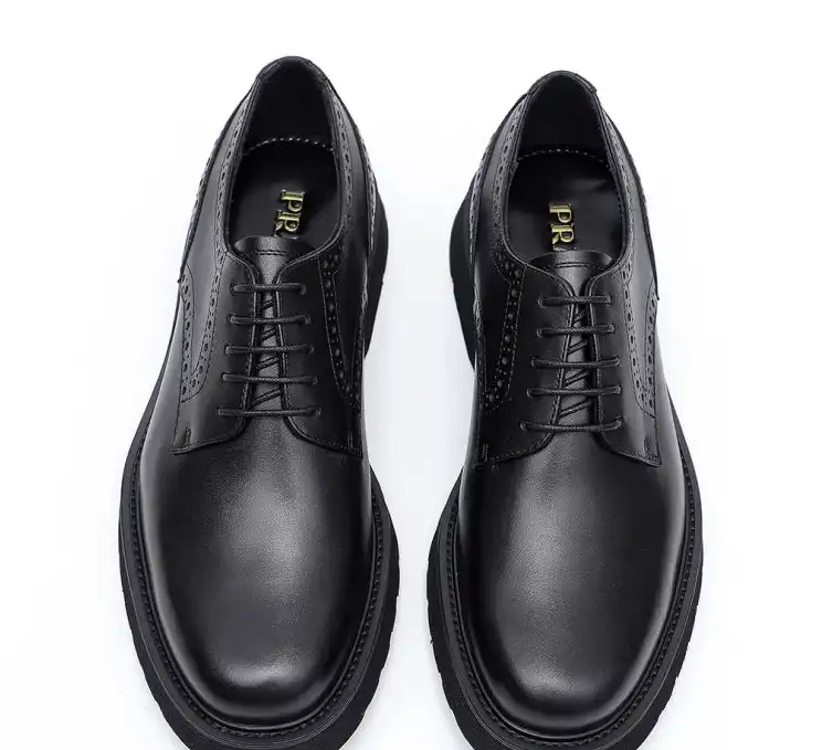 hype Prada Leather Shoes