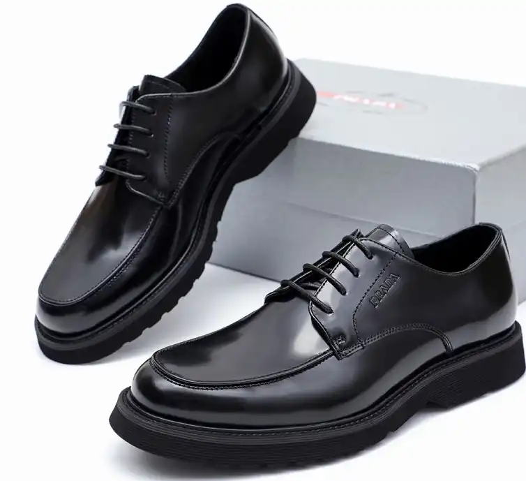 hype Prada Leather Shoes