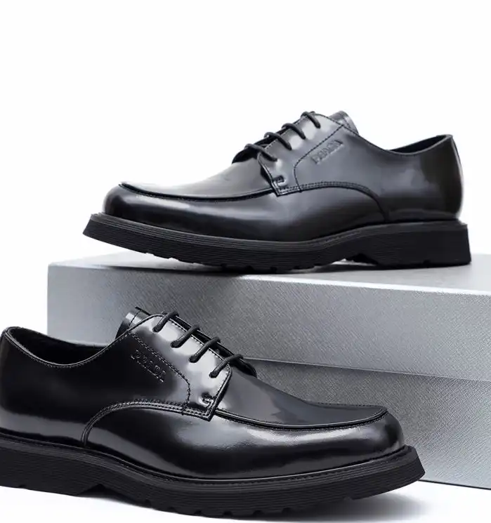 hype Prada Leather Shoes