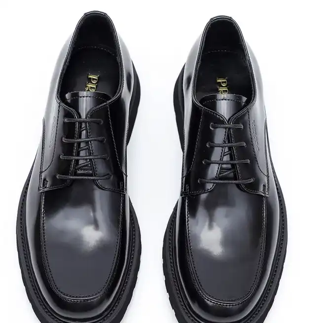 hype Prada Leather Shoes