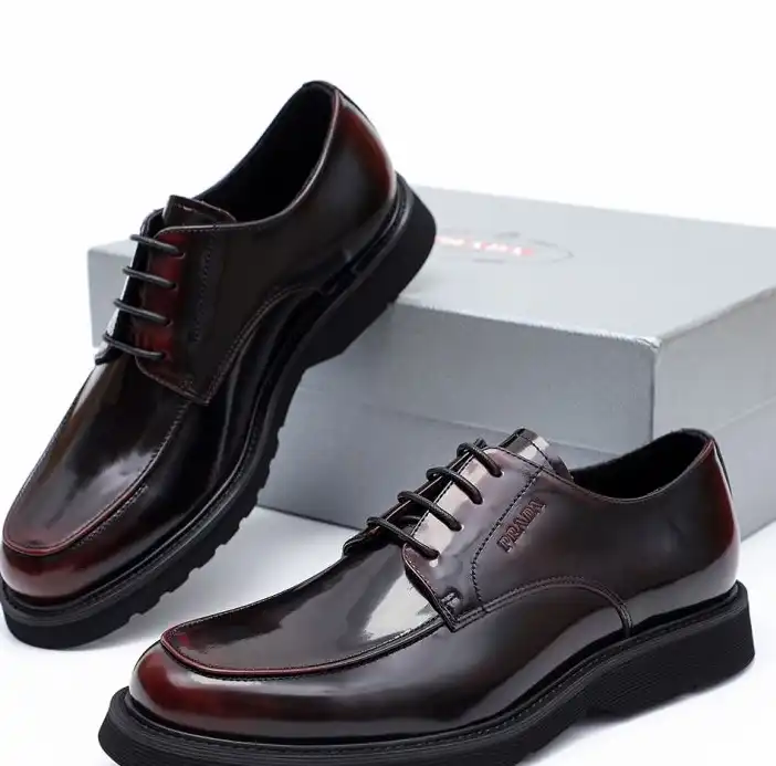 hype Prada Leather Shoes