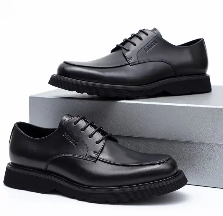 hype Prada Leather Shoes