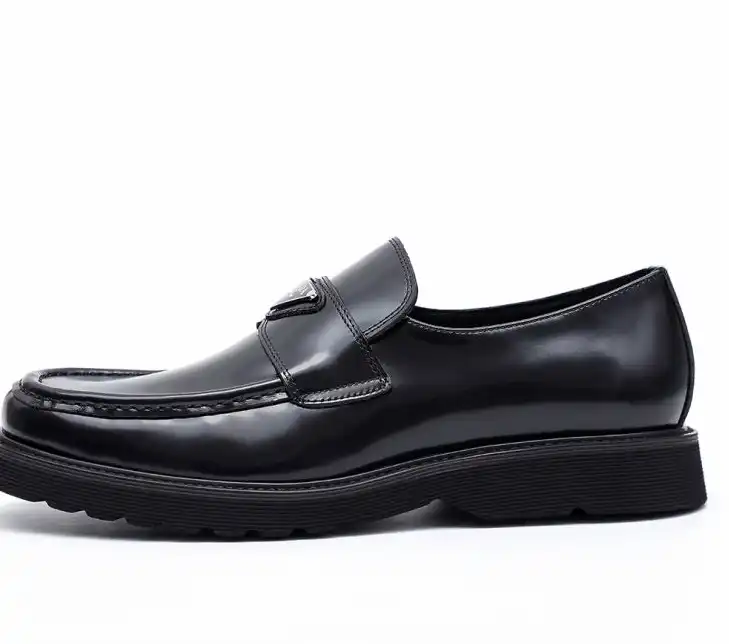 hype Prada Leather Shoes