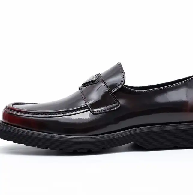 hype Prada Leather Shoes