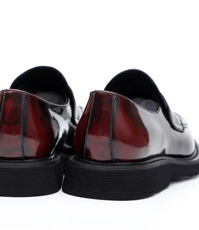 hype Prada Leather Shoes