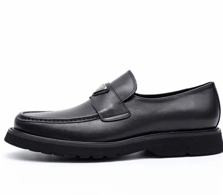 hype Prada Leather Shoes