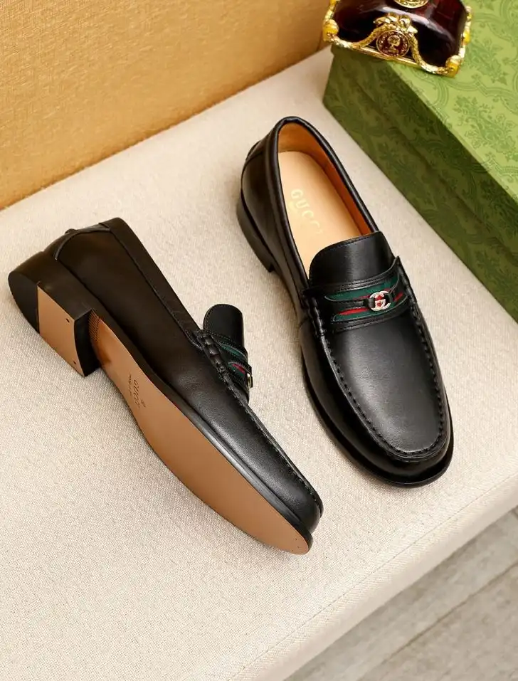 hype Gucci Leather Shoes