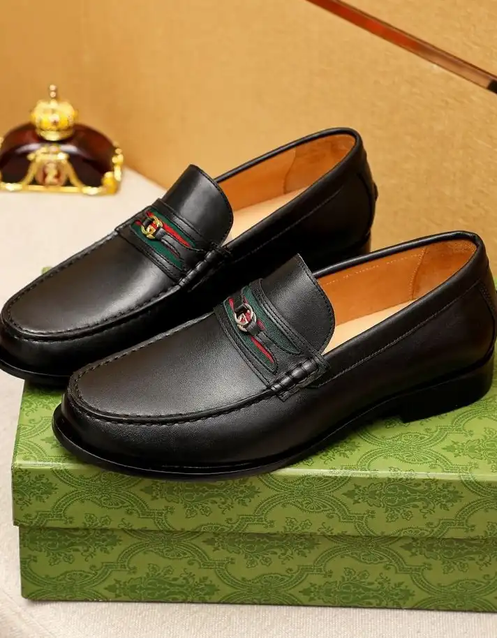 hype Gucci Leather Shoes