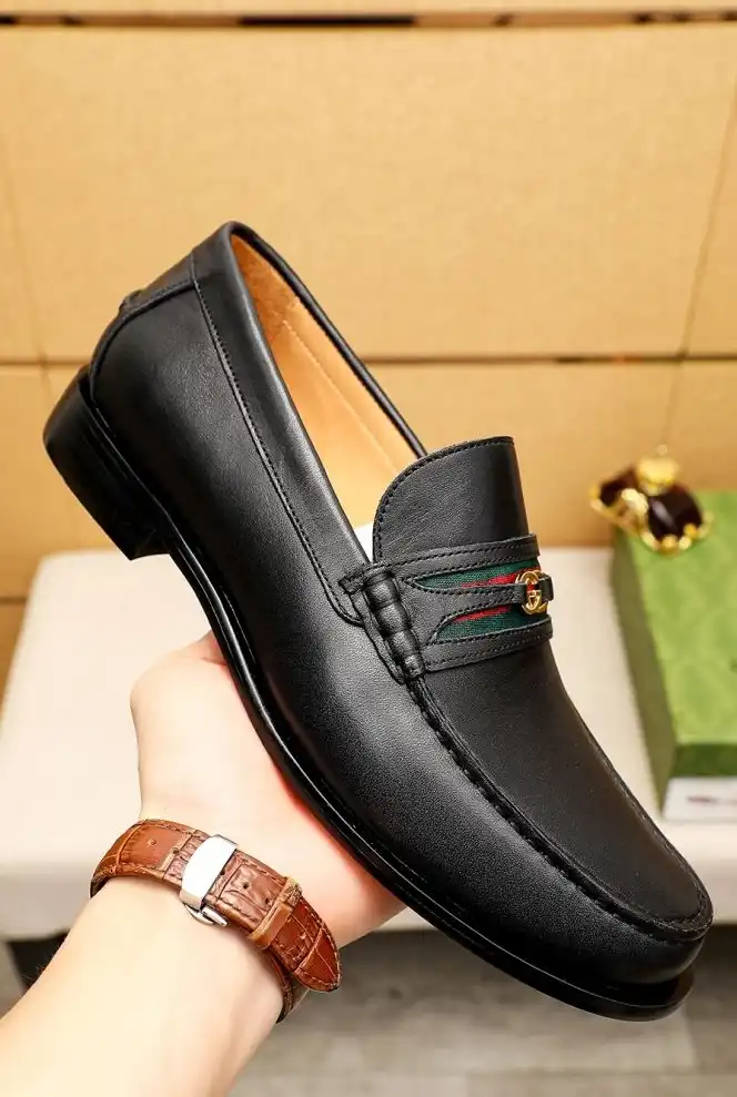 hype Gucci Leather Shoes