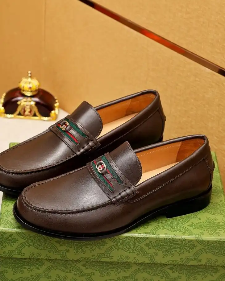 hype Gucci Leather Shoes