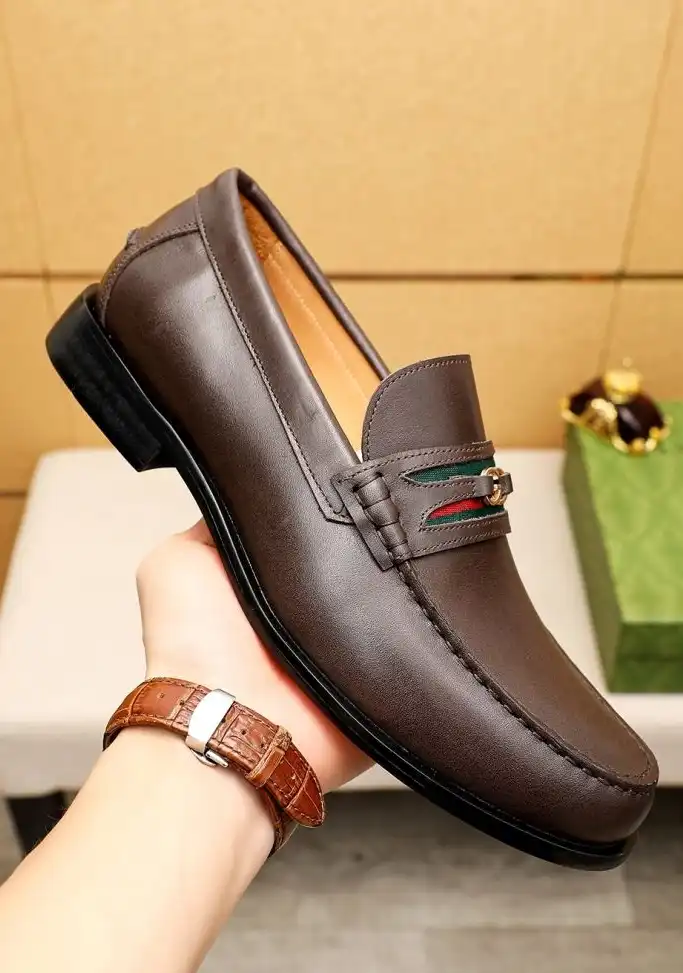 hype Gucci Leather Shoes