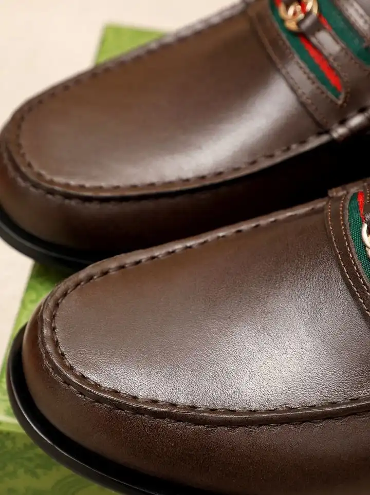 hype Gucci Leather Shoes