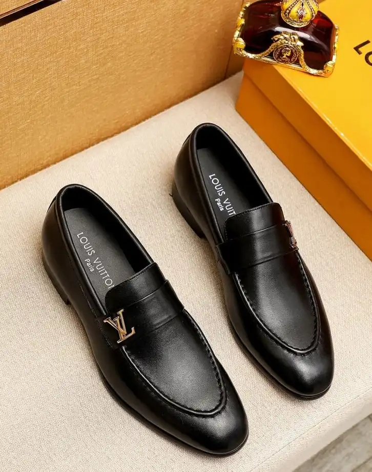 hype LV Leather Shoes