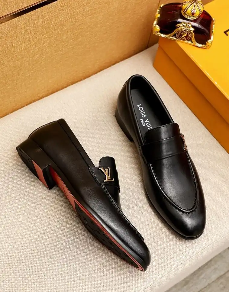 hype LV Leather Shoes