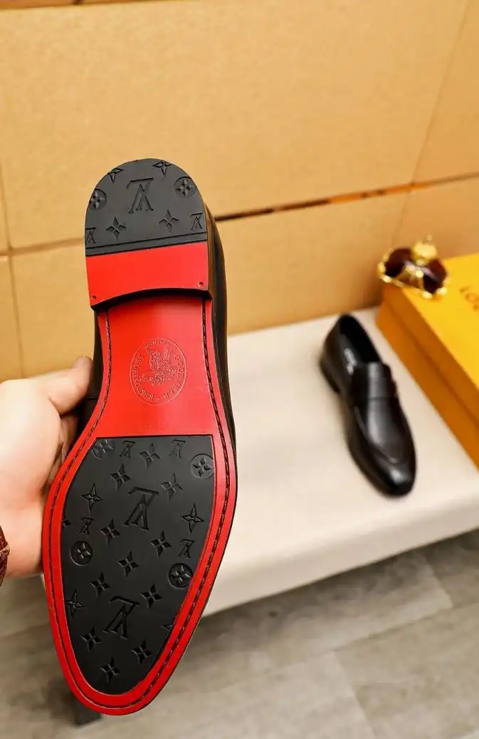 hype LV Leather Shoes