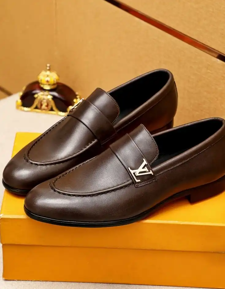 hype LV Leather Shoes