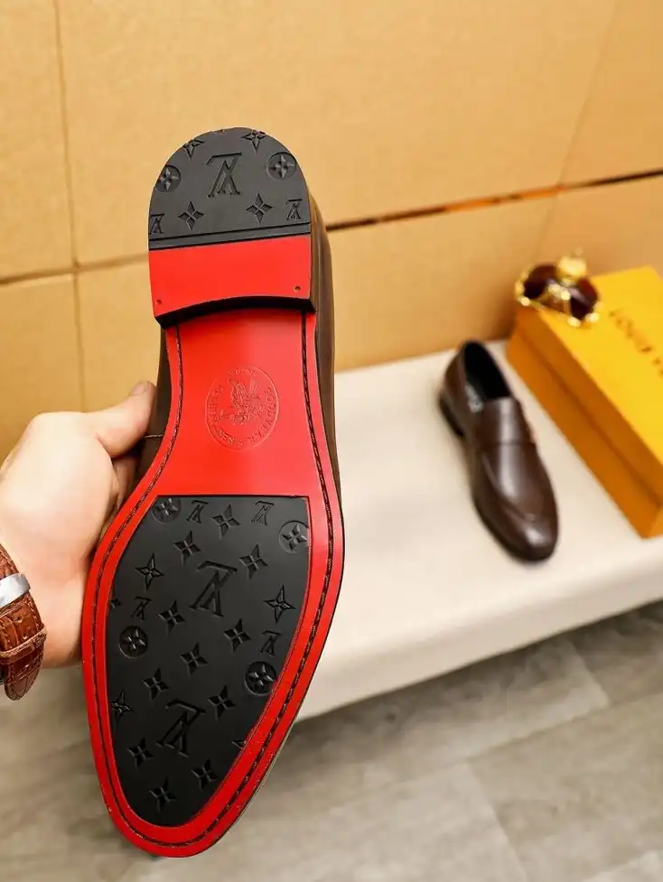 hype LV Leather Shoes