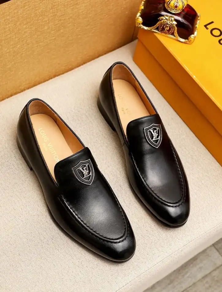 hype LV Leather Shoes