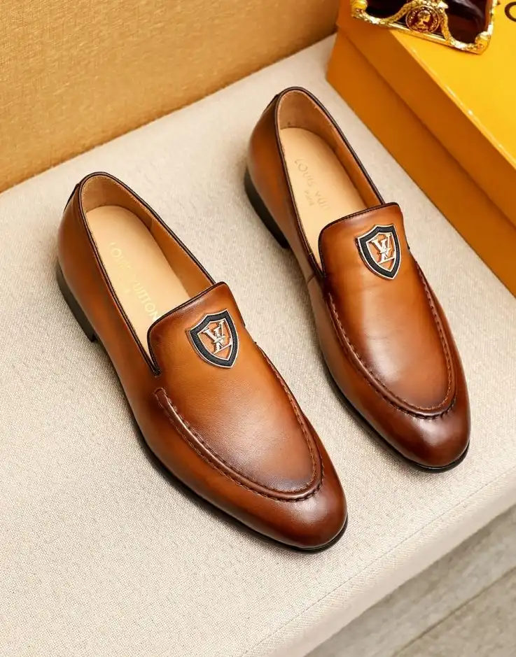 hype LV Leather Shoes