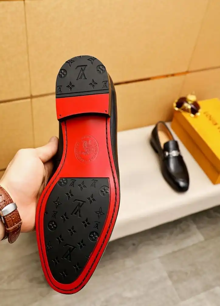 hype LV Leather Shoes