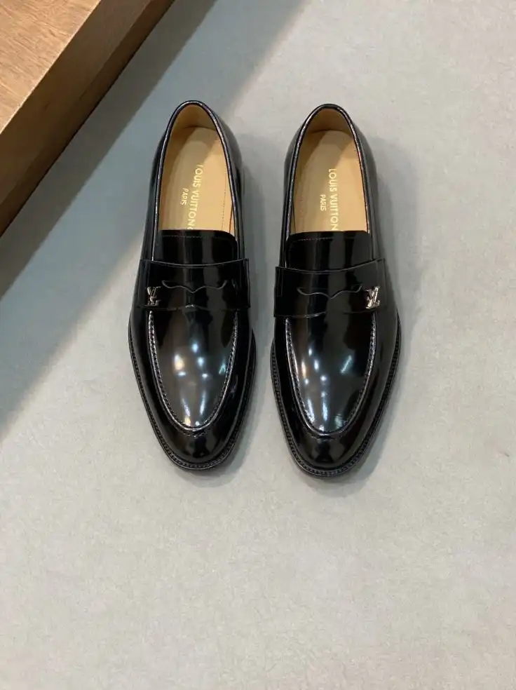 hype LV Leather Shoes