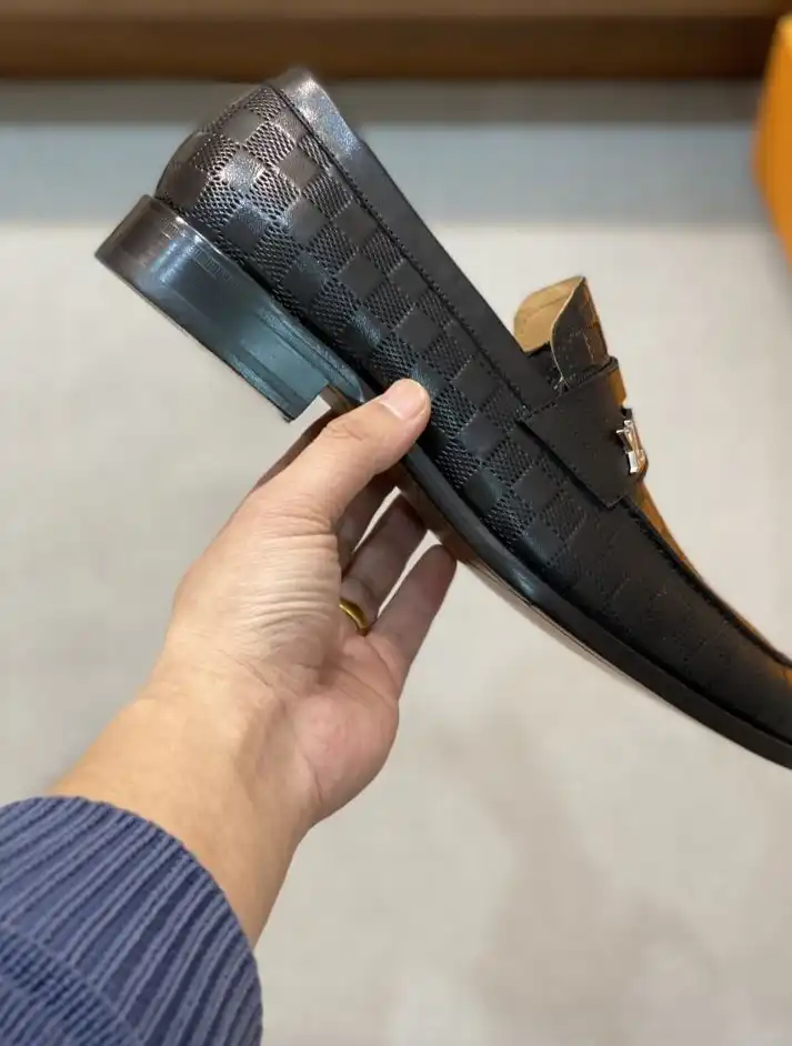 hype LV Leather Shoes