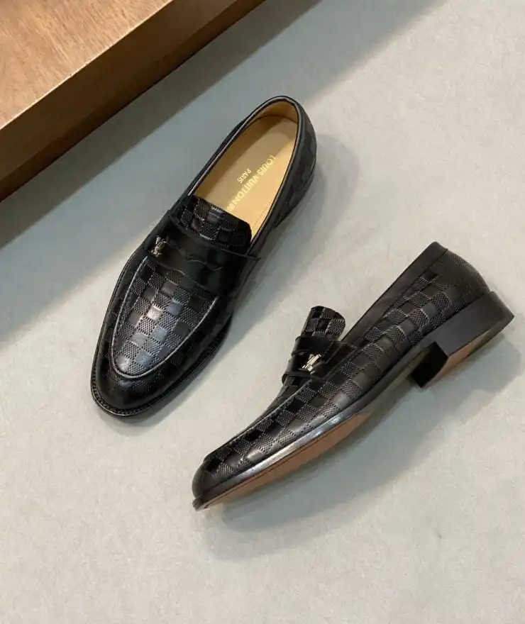 hype LV Leather Shoes