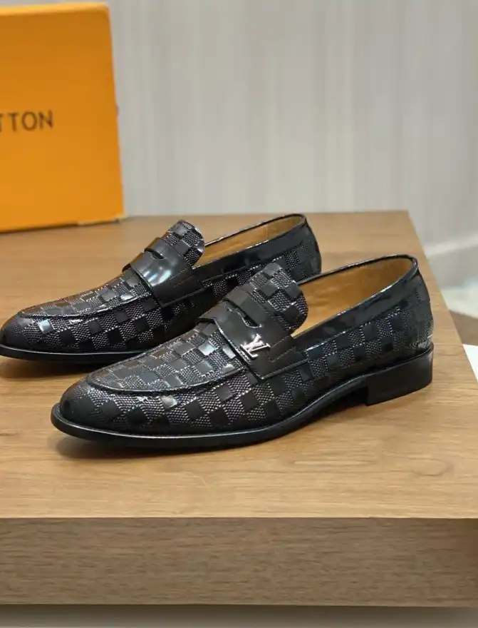 hype LV Leather Shoes