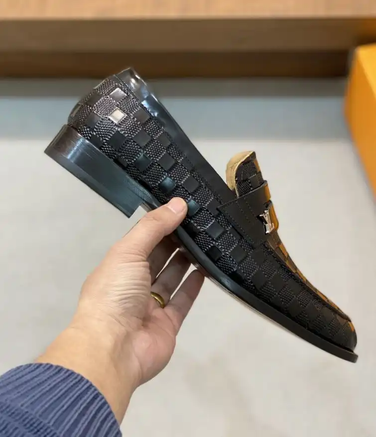 hype LV Leather Shoes