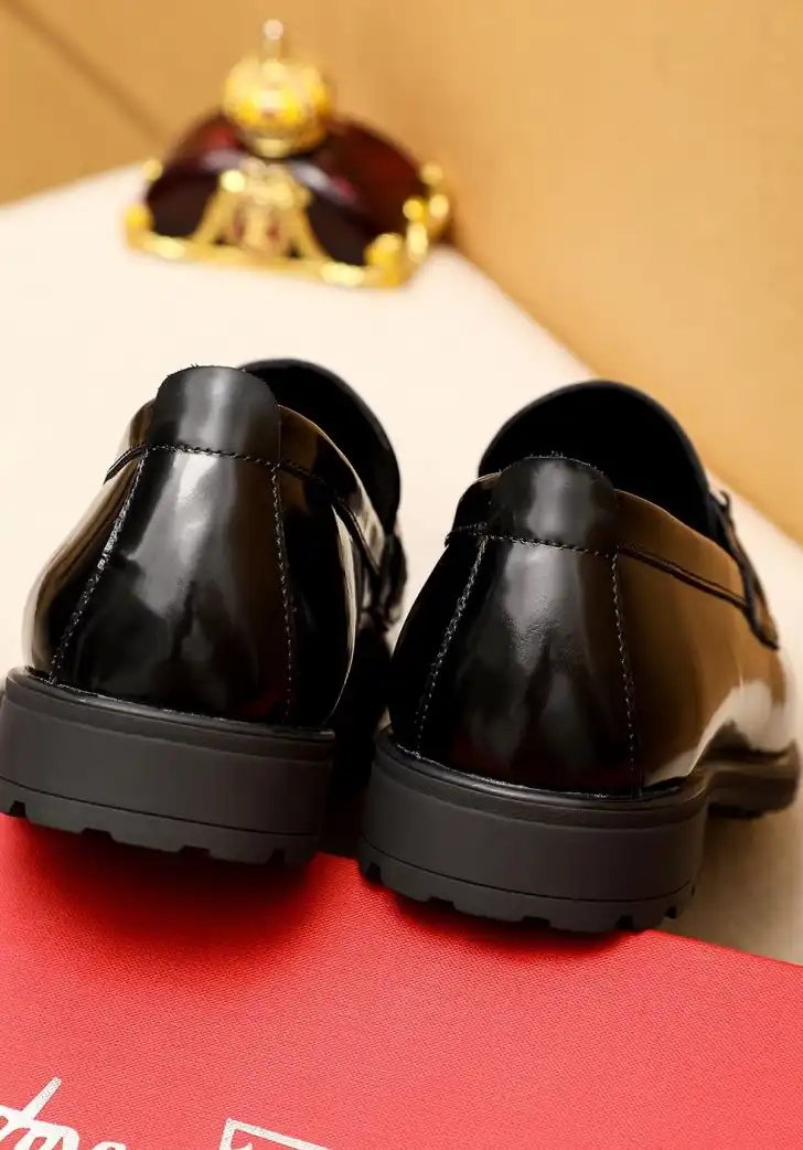 hype Ferragamo Leather Shoes