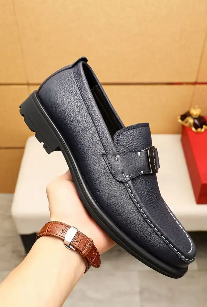 hype Ferragamo Leather Shoes