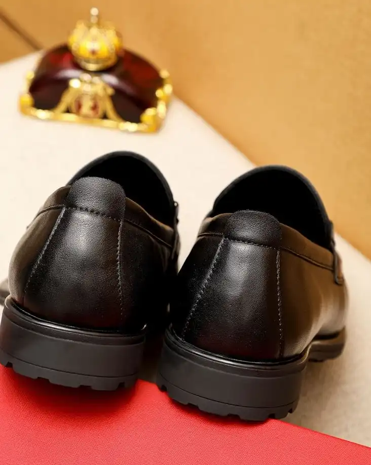 hype Ferragamo Leather Shoes