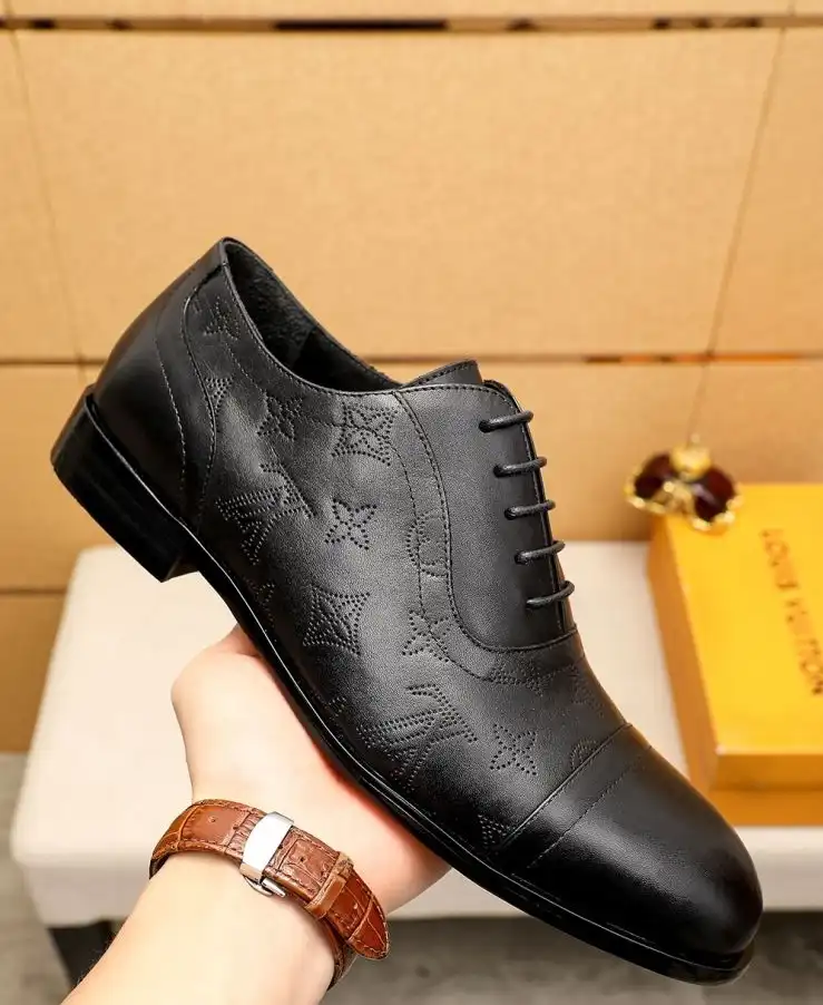 hype LV Leather Shoes