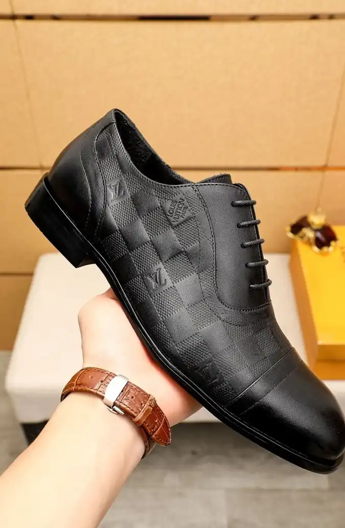 hype LV Leather Shoes