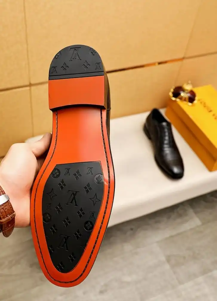 hype LV Leather Shoes