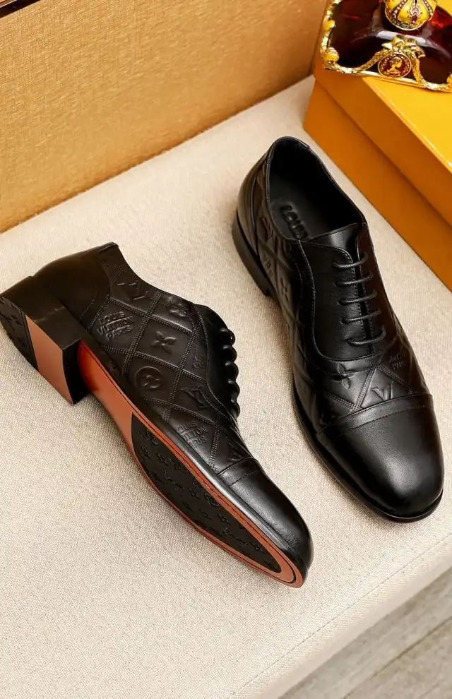 hype LV Leather Shoes