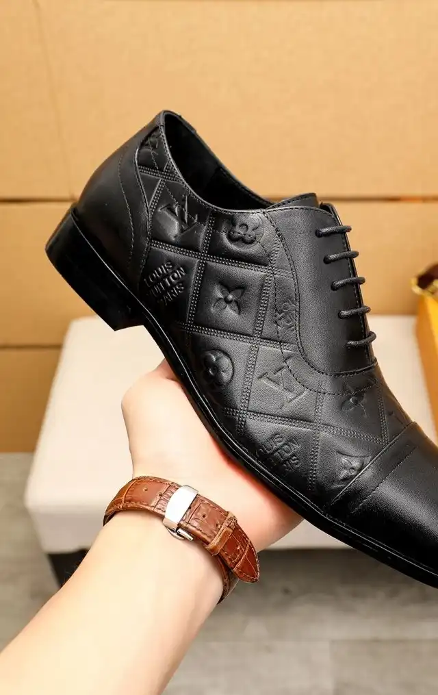 hype LV Leather Shoes