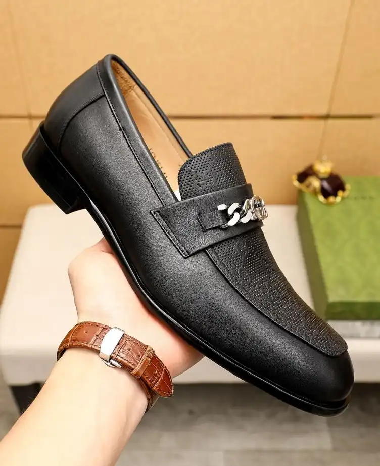 hype Gucci Leather Shoes