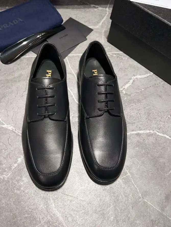 hype Prada Leather Shoes