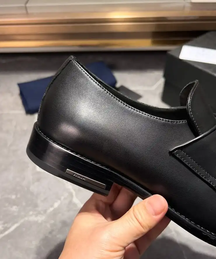 hype Prada Leather Shoes