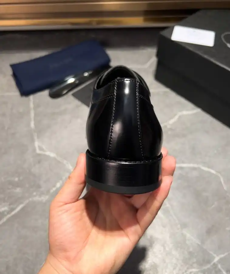 hype Prada Leather Shoes