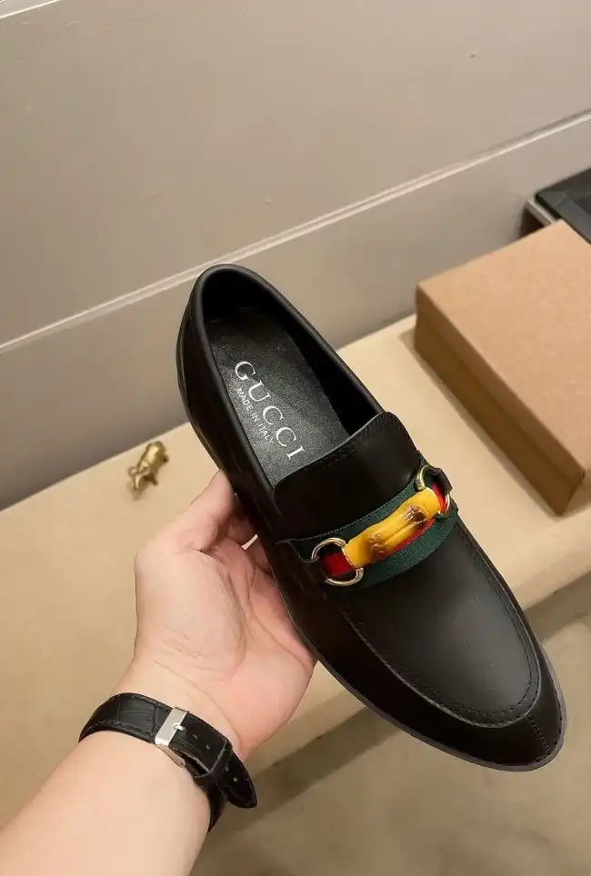 hype Gucci Leather Shoes