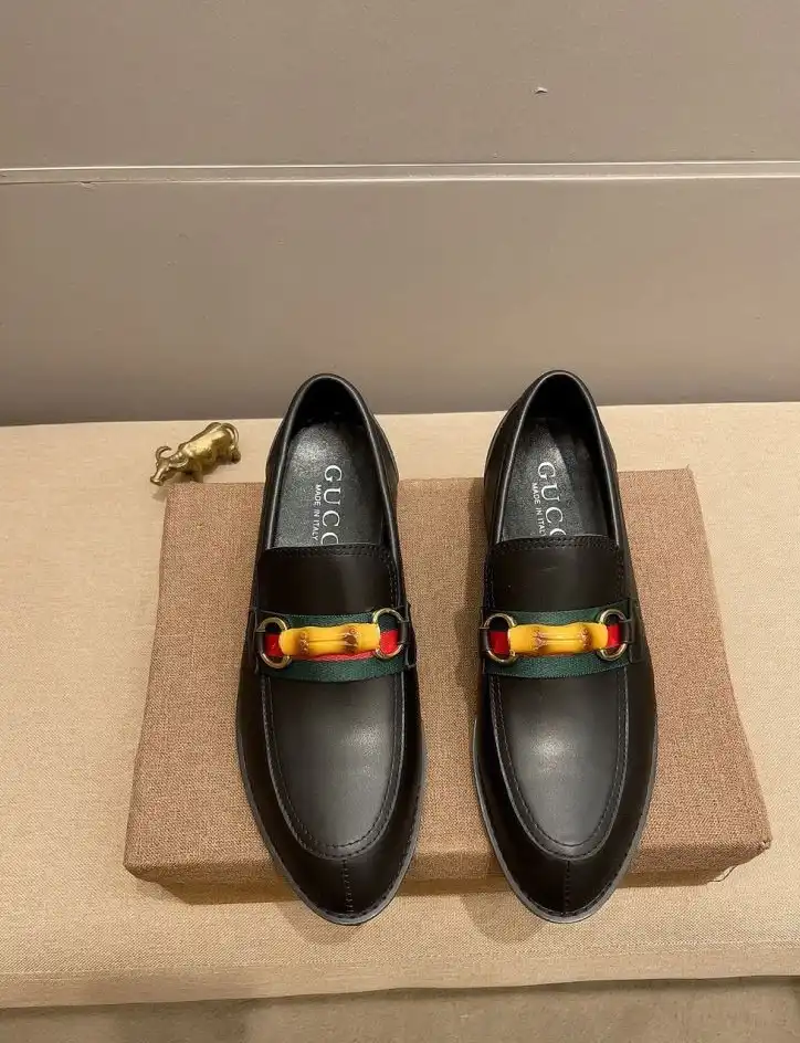 hype Gucci Leather Shoes