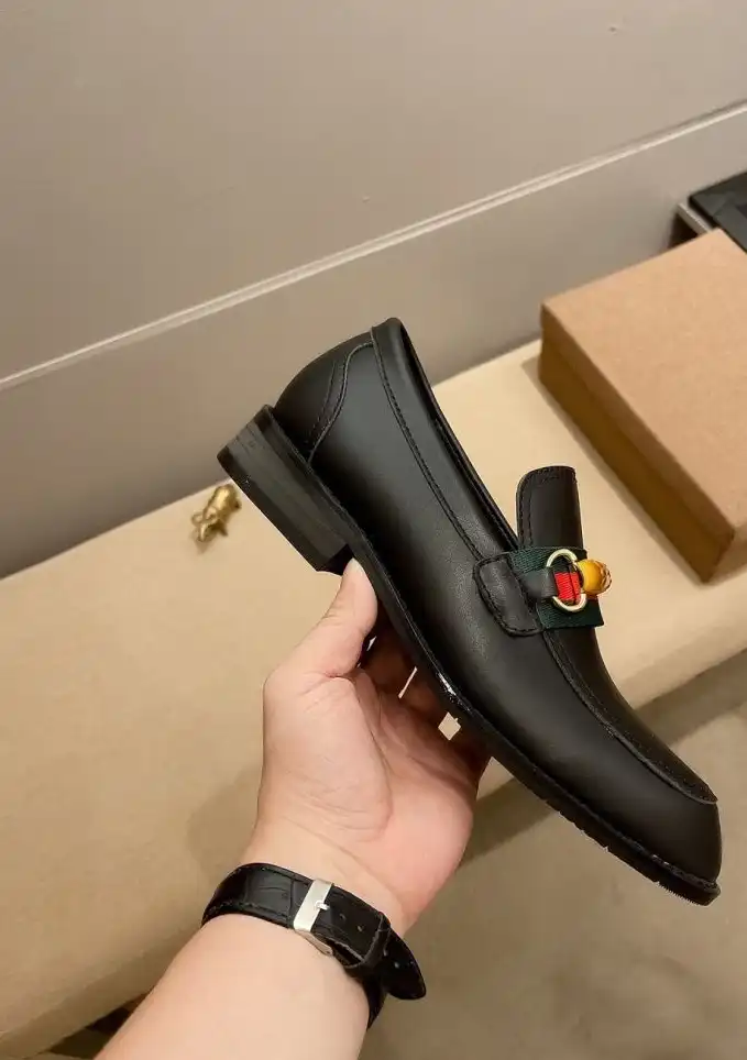 hype Gucci Leather Shoes