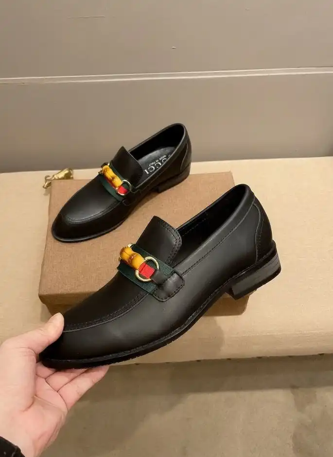 hype Gucci Leather Shoes