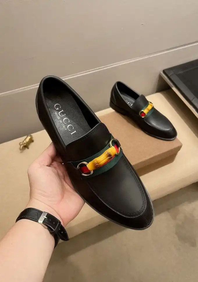 hype Gucci Leather Shoes