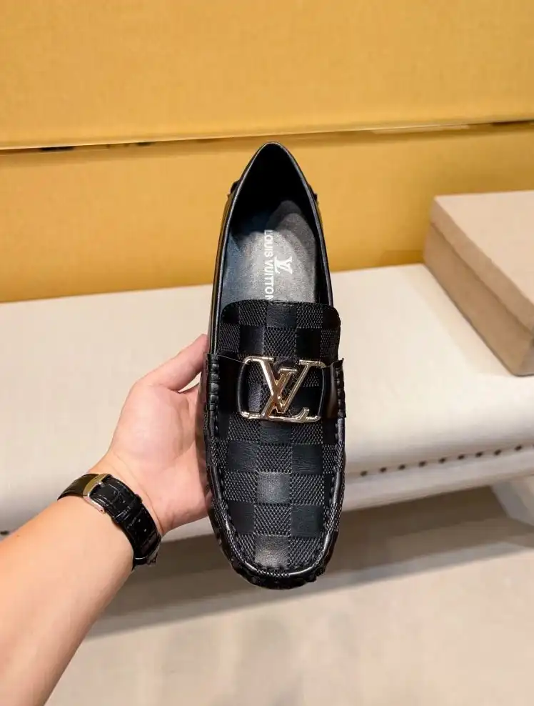 hype LV Leather Shoes