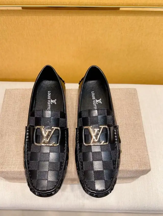 hype LV Leather Shoes