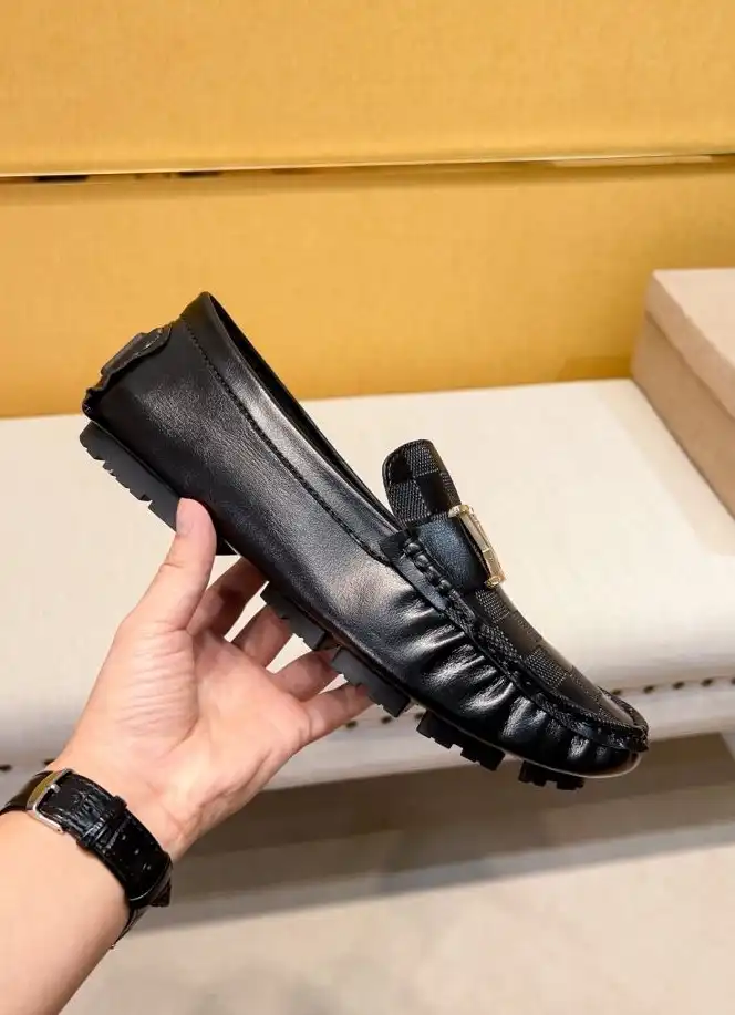 hype LV Leather Shoes