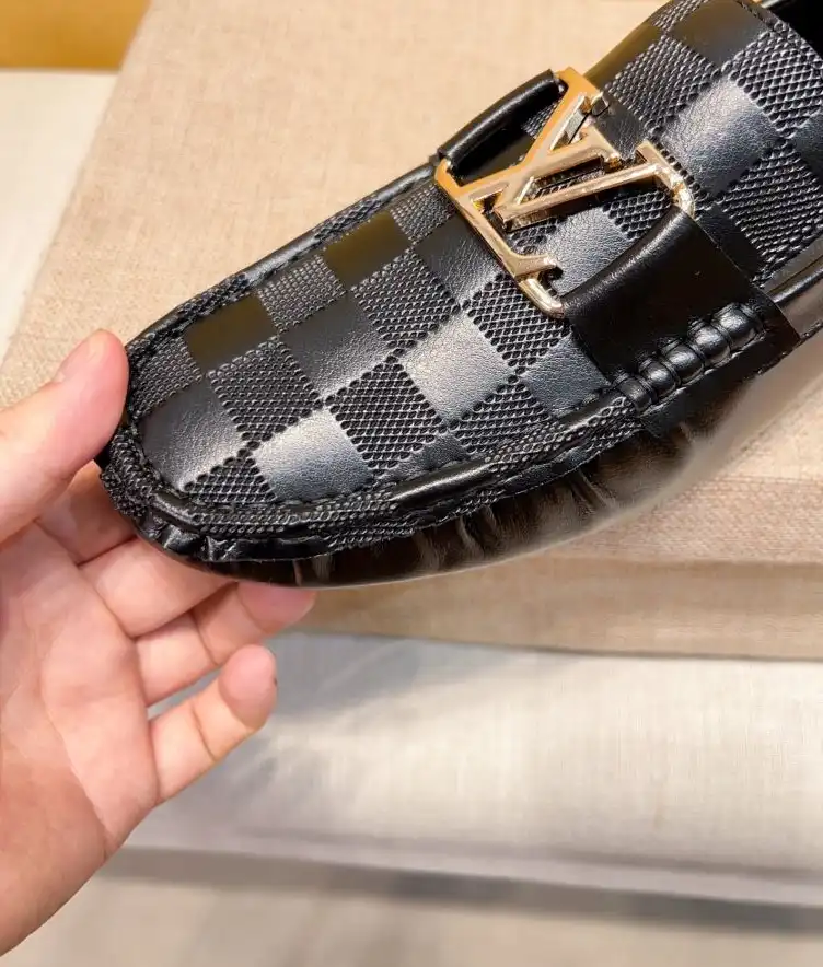 hype LV Leather Shoes